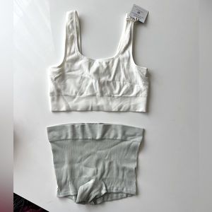 Harper Wilde - scoop bra and boyshort brief - Large